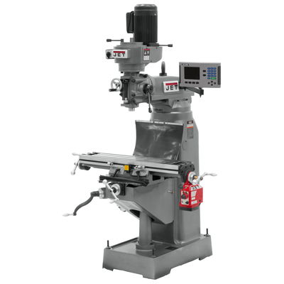 JET JVM-836-3 Mill With 3-Axis ACU-RITE 203 DRO (Knee) With X and