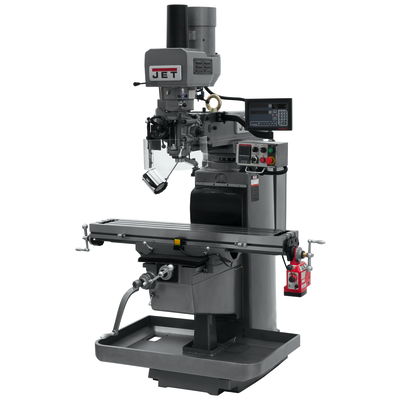 JET JTM-1050EVS2/230 Mill With Newall NMS800 DRO With X-Axis