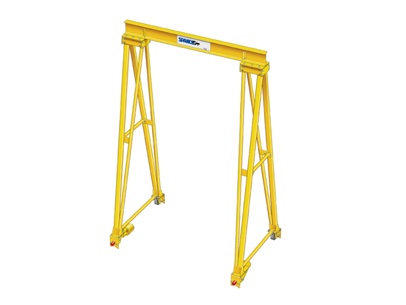 High Capacity, High Height, Long Span Gantry Cranes - Spanco PF