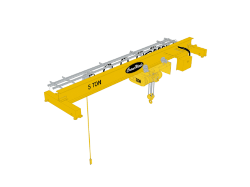 Top Running Single Girder Overhead Bridge Crane, CraneWerks