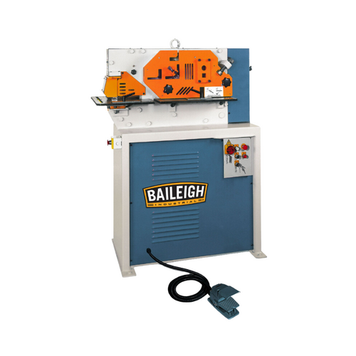 Baileigh Industrial 4 Station Hydraulic Ironworker (SW443), BA9