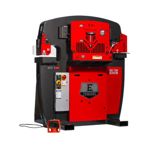 Edwards 100 TON DELUXE IRONWORKER 460V, 3PH, WITH POWERLINK, ED9