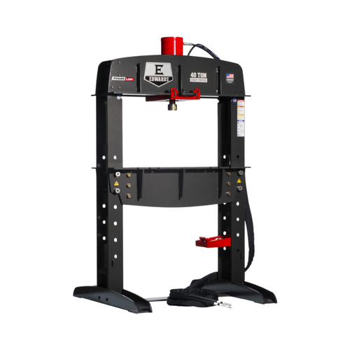 Edwards 40 TON SHOP PRESS AND PORTABLE POWER UNIT 230V, 3PH, ED9