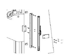 Z Axis (Knee) Scale Bracket: Alliant, Bridgeport Series I, Comet