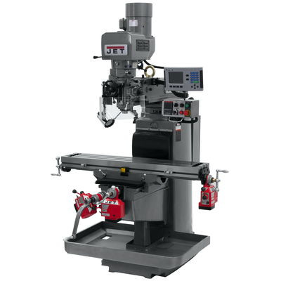 JET JTM-1050EVS2/230 Mill With X, Y and Z-Axis Powerfeeds #690604