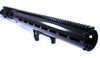 5" Carbon Fiber MLOK Hand Guard, Free Float M-lok HandGuard AR-15 (HG-0615600) front