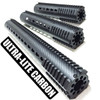 7.5" Carbon Fiber Free Float MLok Handguard - Scout Carbon Pro | Black Label (HG-C10017) 