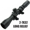 2-7x32 LONG EYE RELIEF | Duplex Reticle