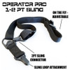 Operator PRO Multi Use Adjustable Sling | Black (TG-SLG020) single point