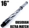 16" .223/5.56 Obsidian Ultra Match Black Nitride | 2 Tone Spiral Wylde