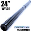 24" OBSIDIAN ULTRA MATCH VARMIT BLACK NITRIDE | STRAIGHT WYLDE