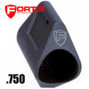 Fortis Manufacturing, Inc. Low Profile Steel Gas Block, .750 | Black