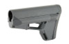 Magpul Industries, AR-15 ACS Mil-Spec Stock, Friction Lock, Rubber Buttpad, Polymer, Gray