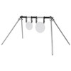 B/c 3/8" Gong Hanger Kit 8-10" White