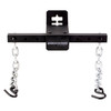 Birchwood Casey T-Post Gong Mount, Black, Steel Target Not Included BC-TPGTM