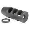 Midwest Industries Muzzle Brake, Fits AR Rifles, Black MI-ARMB1