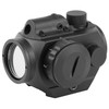 NcSTAR Micro Green Dot with Integrated Red Laser, 25mm Objective Lens, Black, 3MOA Green Dot VDGRLB