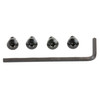 Wilson Combat Hex Head Grip Screws, 4-Pack, Blue 313B