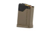 Lancer Systems L5AWM, .223 Remington/5.56 NATO, 10 Rounds, Fits AR Rifles, Steel/Polymer Hybrid, Matte Finish, Opaque Flat Dark Earth, 20 Round Body Style L5AWML-10-20-FDE