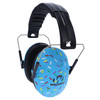 Walker's Folding Earmuff, Small, Blue Sprinkle GWP-FKDM-SPRNKBL