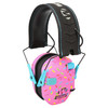 Walker's Razor Slim, Electronic Earmuff, Pink Sprinkle GWP-RSEM-SPRNKP