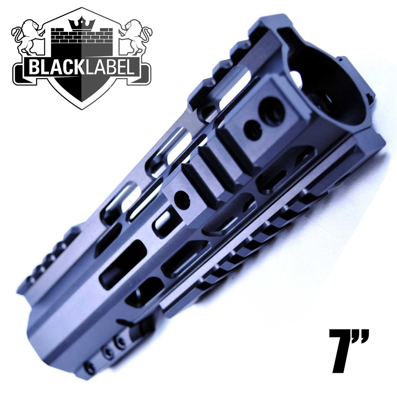 BLACK LABEL Tactical Series G2 | MLOK Slim, 7" Free Float Hand-guard