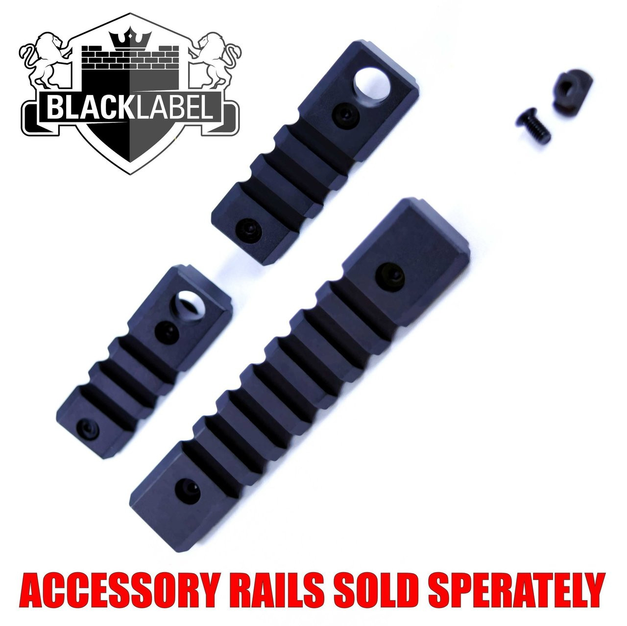 BLACK LABEL Tactical Series G2 | MLOK Slim, 7" Free Float Hand-guard