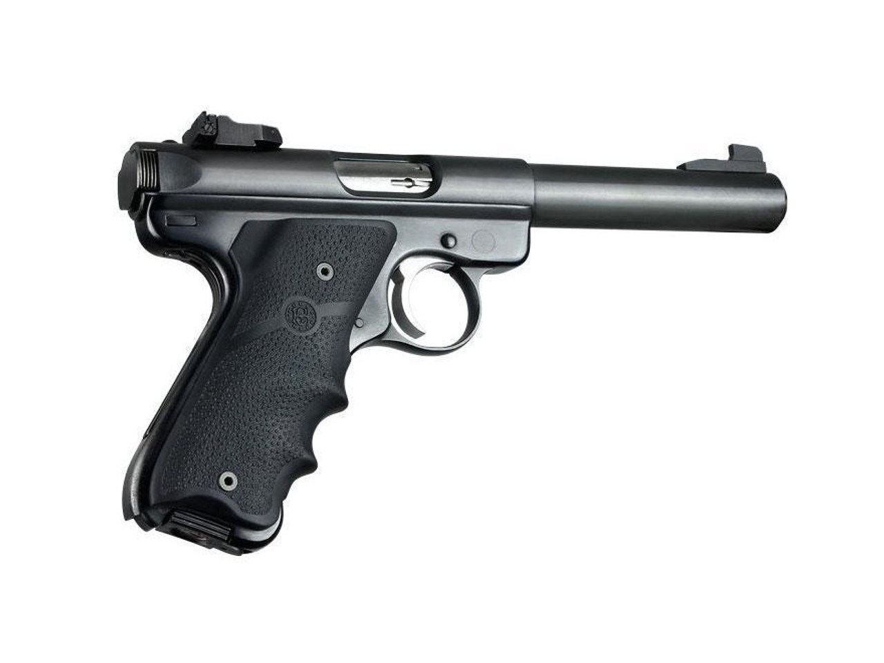 Hogue Monogrip For Ruger Mark II, Mark III Rubber Black 82000