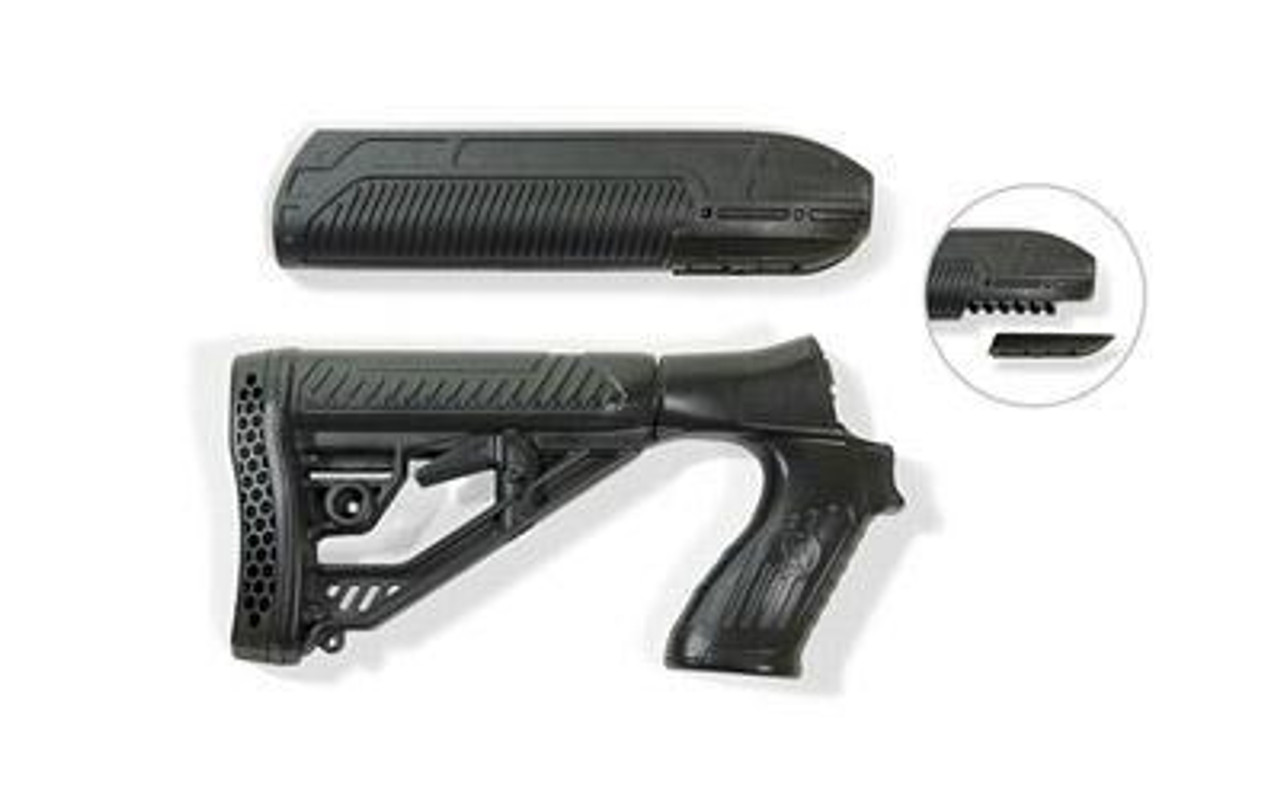 Adaptive Tactical Ex Performance Stock Kit & Forend Mossberg 500 12g