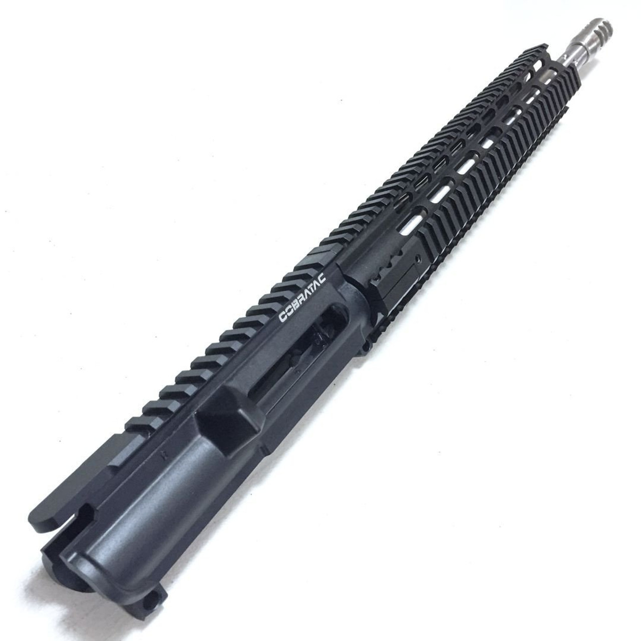 16" Stainless Fluted 1:9 HBar | Ultra-Quad - 12" Tactical  Series -Titan Comp SS