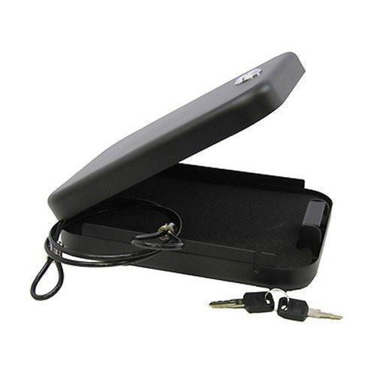 GunVault NV100 NanoVault | Key Lock | Sub-Compact Pistol Gun Safe | 8"×6"×2"