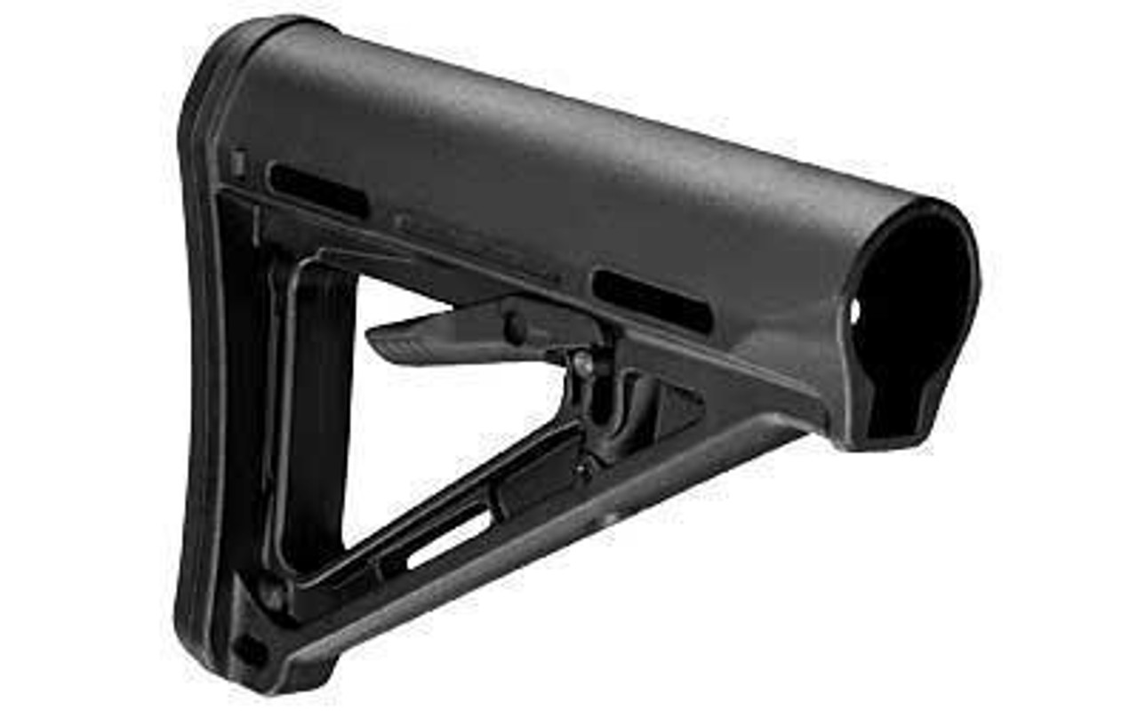 Magpul MOE AR-15 Carbine Stock Mil-Spec Black Rubber Butt Pad (CT35MPIMAG400BLK)