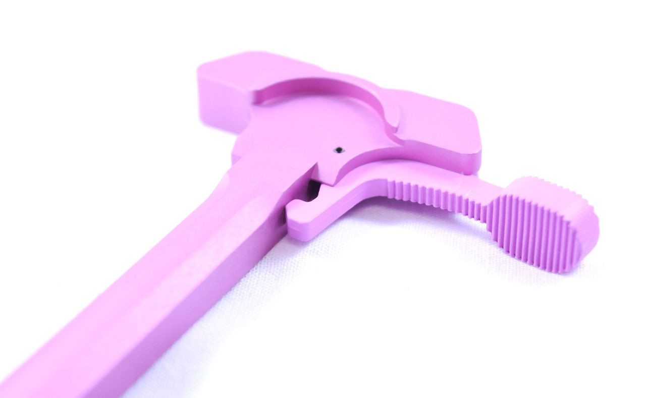 AR-15 Billet Battle TAC Charging Handle - Pink