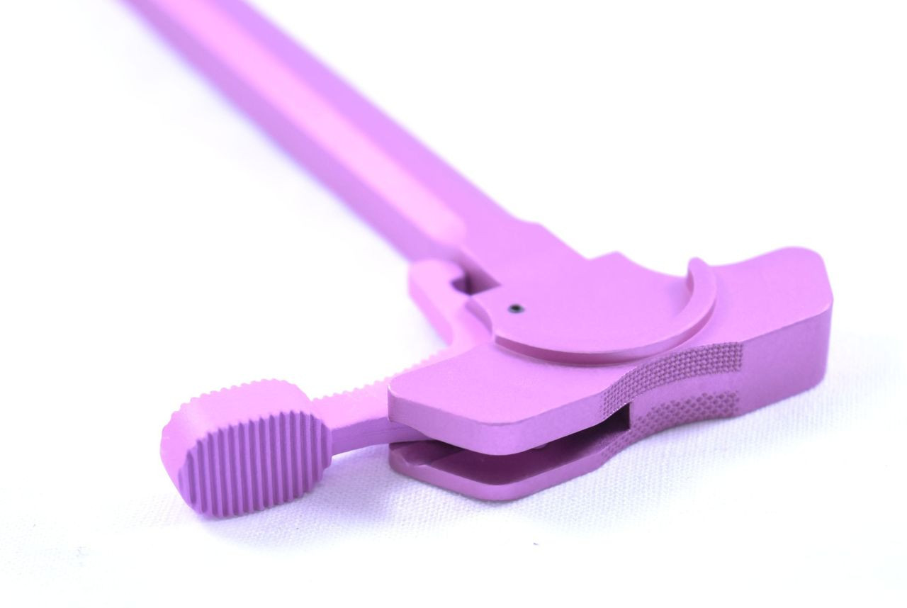 AR-15 Billet Battle TAC Charging Handle - Pink