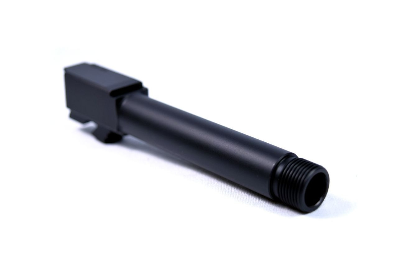 BLACK LABEL G23 .40 S&W BLACK NITRIDE  STAINLESS THREADED BARREL FOR GLOCK 23