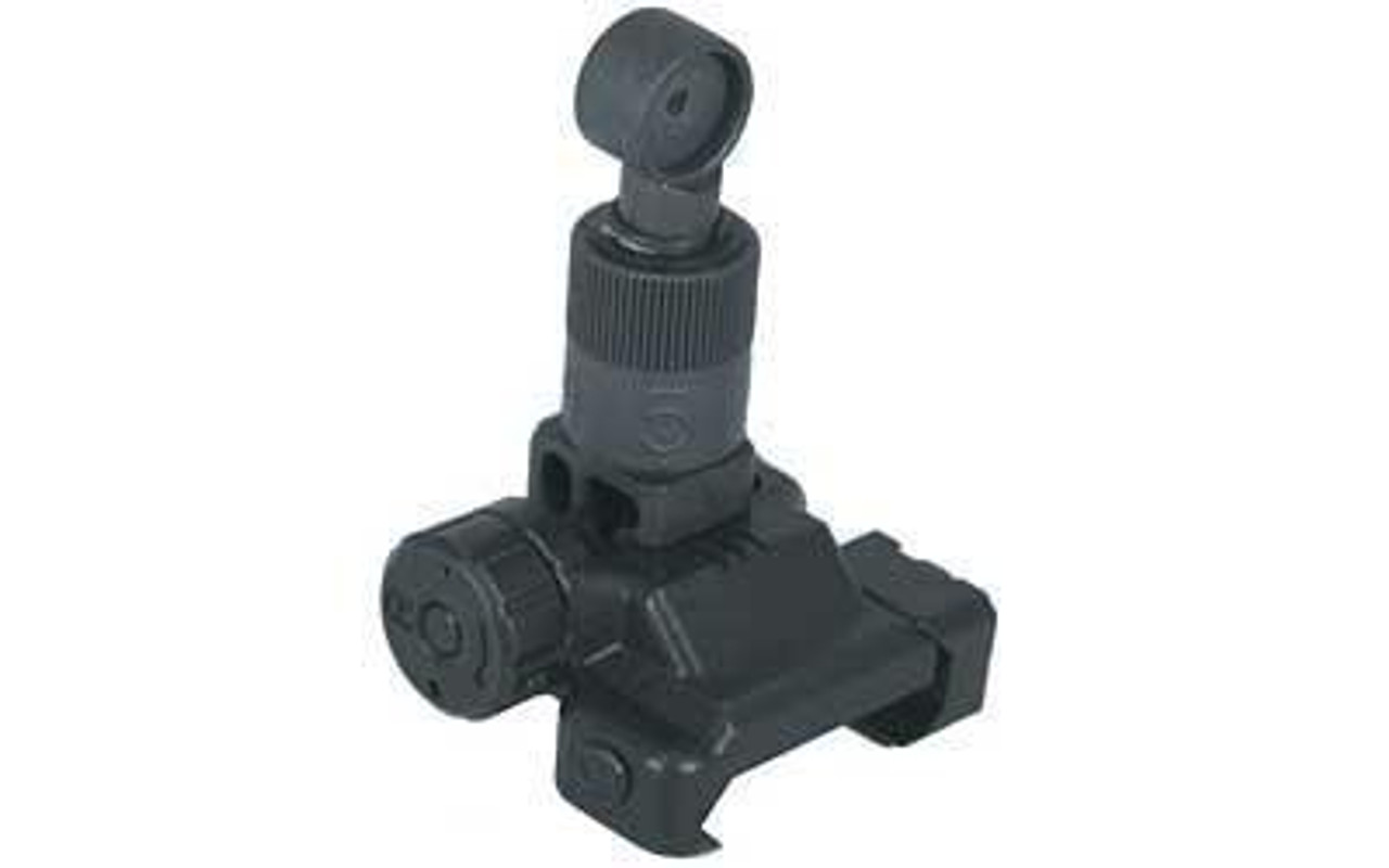 Kac 600m Micro Flip Rear Sight Black