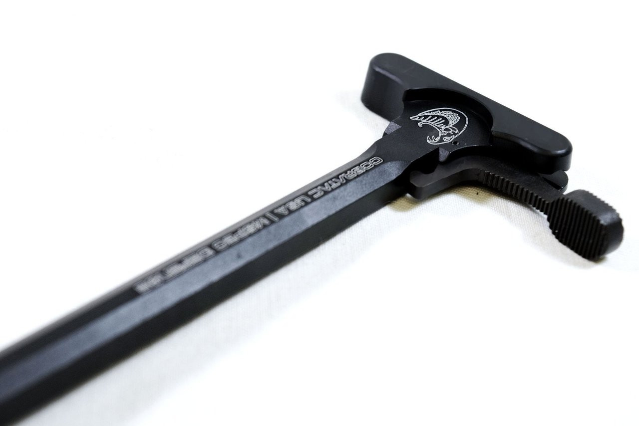 Extended Tactical Charging Handle , Black Adder V2 AR 15