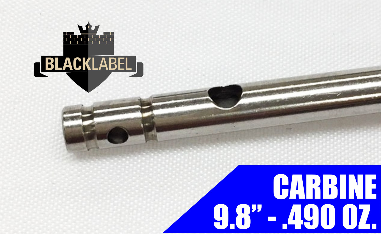 Black Label Carbine Gas Tube 9.8" - Stainless | AR-15/M16/AR-10 (UP-GTBCSS) GAS PORT