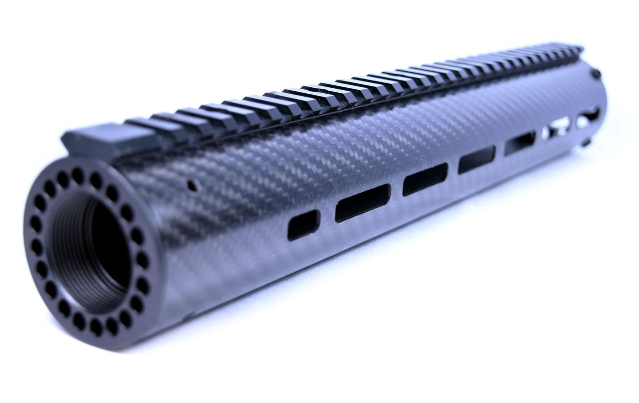 12" Carbon Fiber Handguard M-LOK, Free Float | AR-15 Hand-Guard