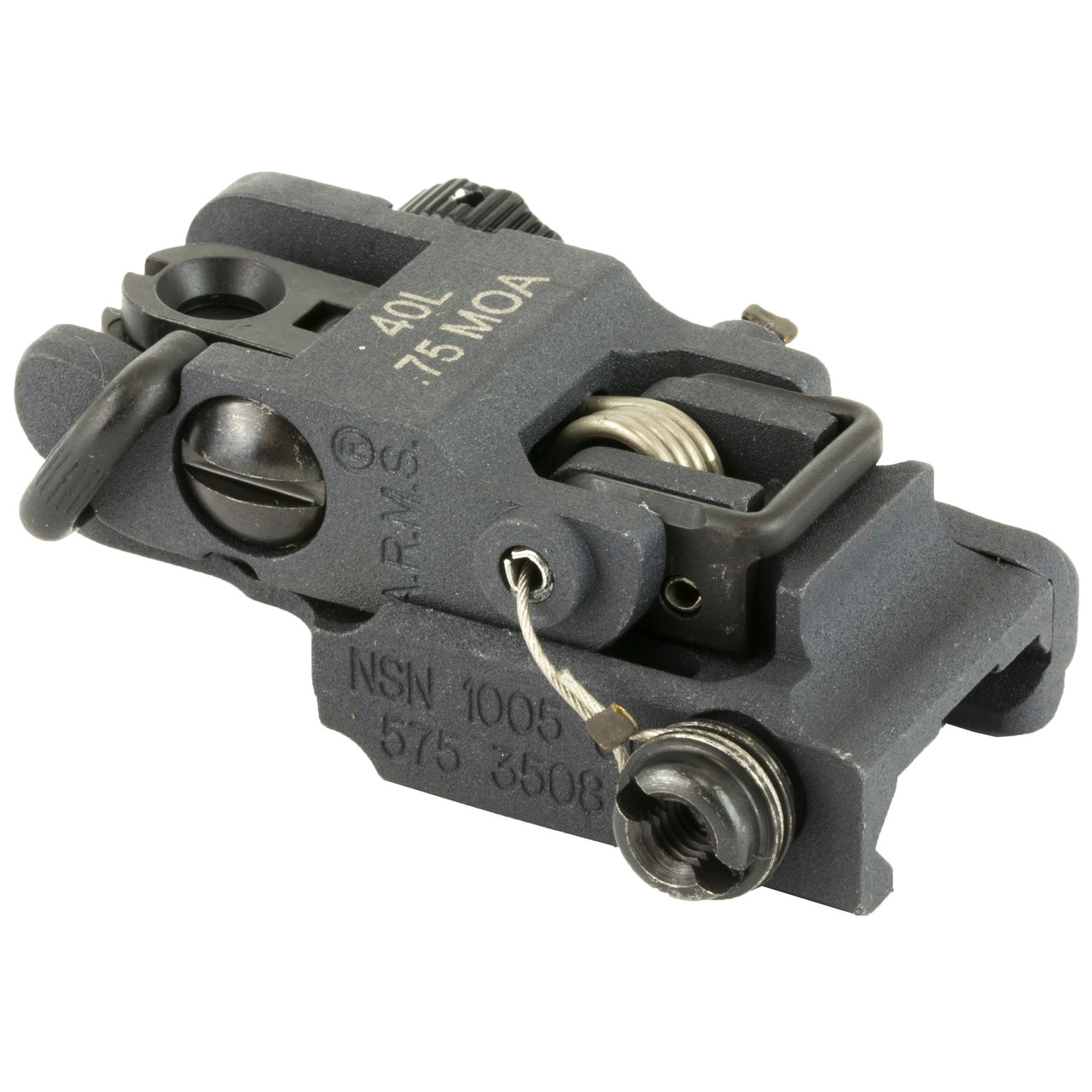 リアサイト　A.R.M.S. #40L Flip Up Rear Sight ARMS 40L Low Profile Flip Up Rear Sight (CT35ARMS40L)