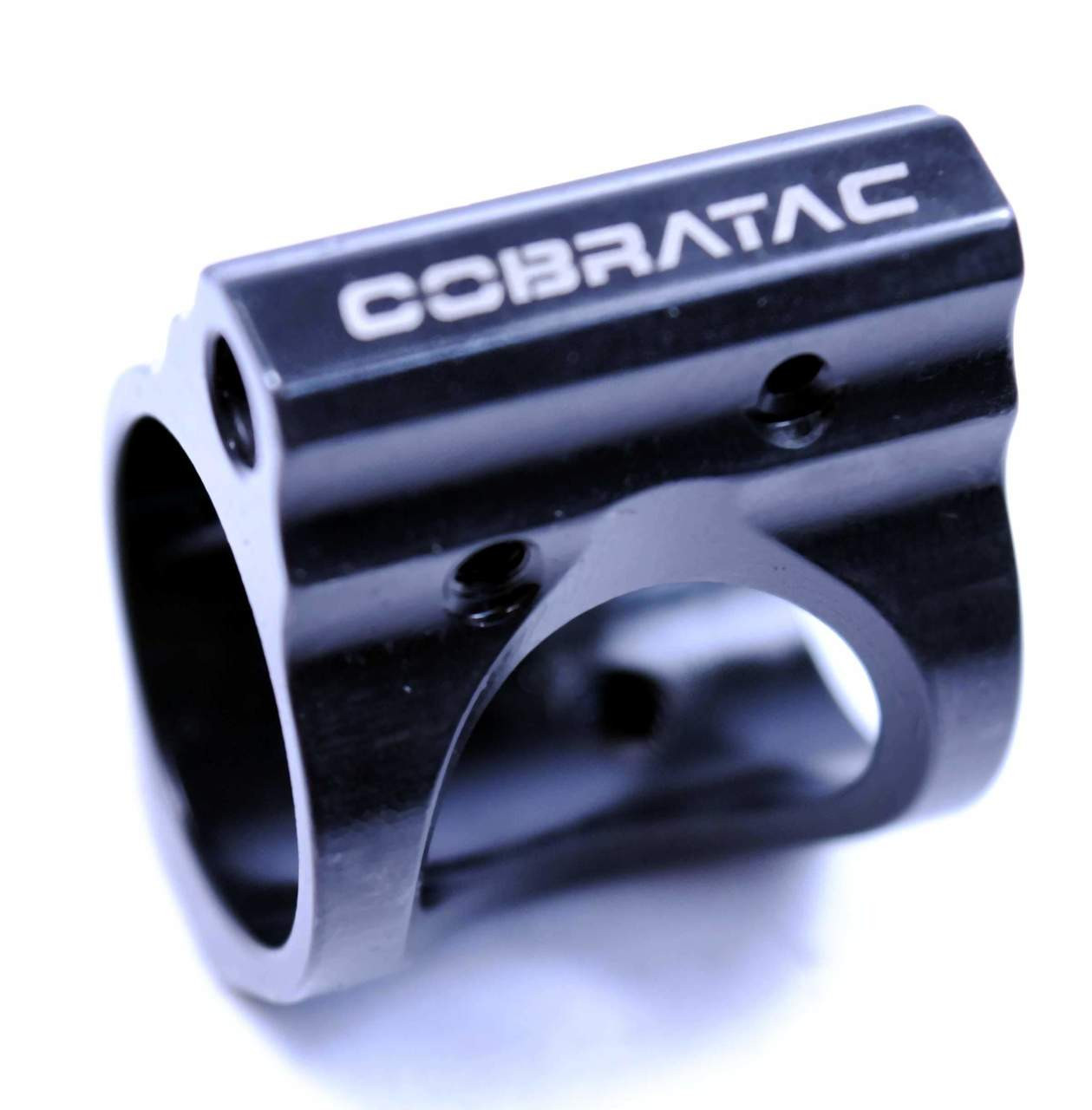 Cobratac Adjustable Gas Block .750 | 3-Gun Nitride