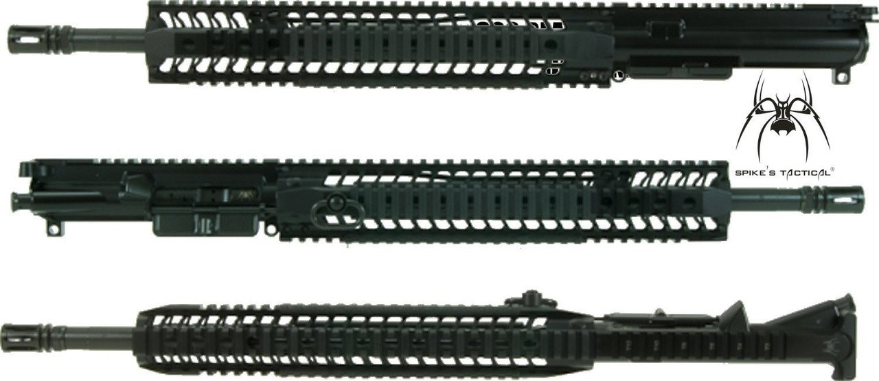 16" Spike's Tactical M4 LE upper w/9" BAR Rail | 5.56 NATO