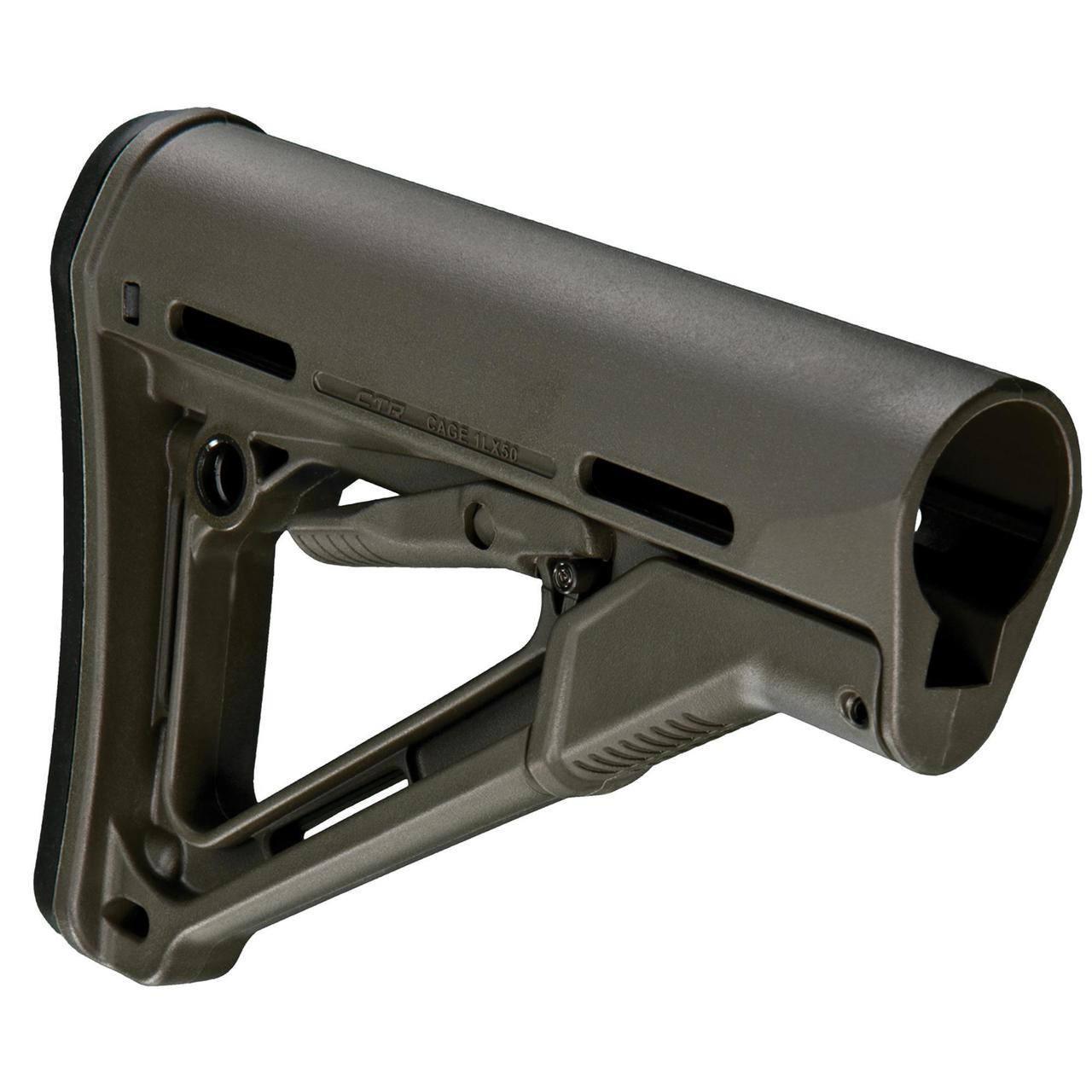 Magpul Industries CTR Rifle Stock Carbine Mil-Spec OD Green (CT35MPIMAG310OD) (