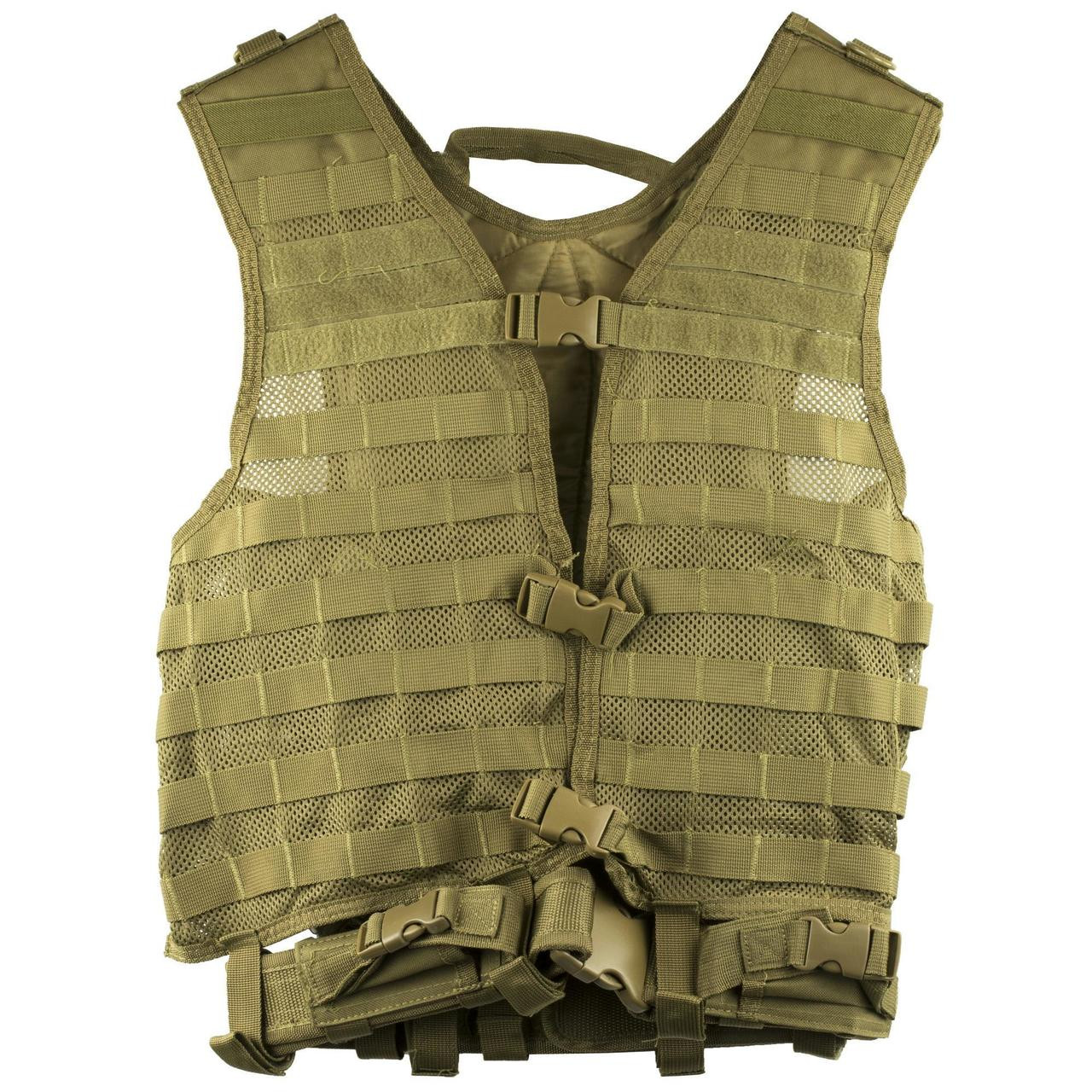 Ncstar Vism Molle Vest Med-2xl Tan