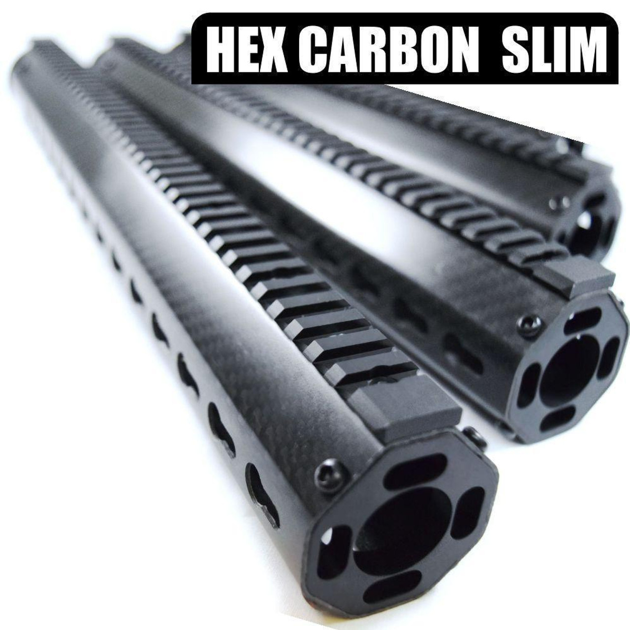 COBRATAC Competition Carbon Series | Slim, Key Mod, 16.5" Free Float Hand-Guard