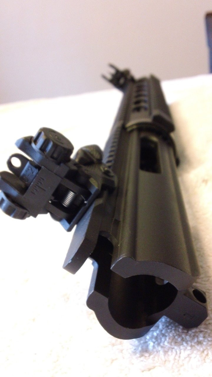 Precision Rifle 16" DPMS Upper / H-Bar Barrel Receiver .223/5.56 Complete -No BCG