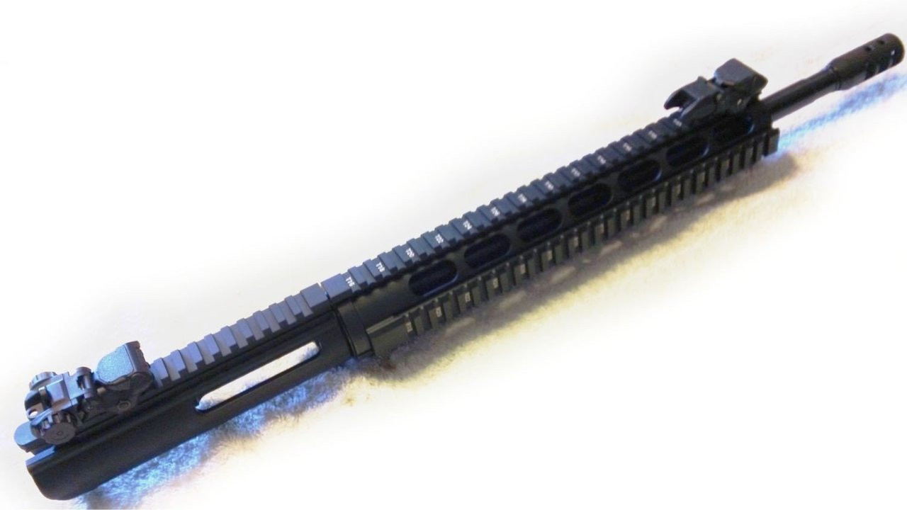 Precision Rifle 16" DPMS Upper / H-Bar Barrel Receiver .223/5.56 Complete -No BCG