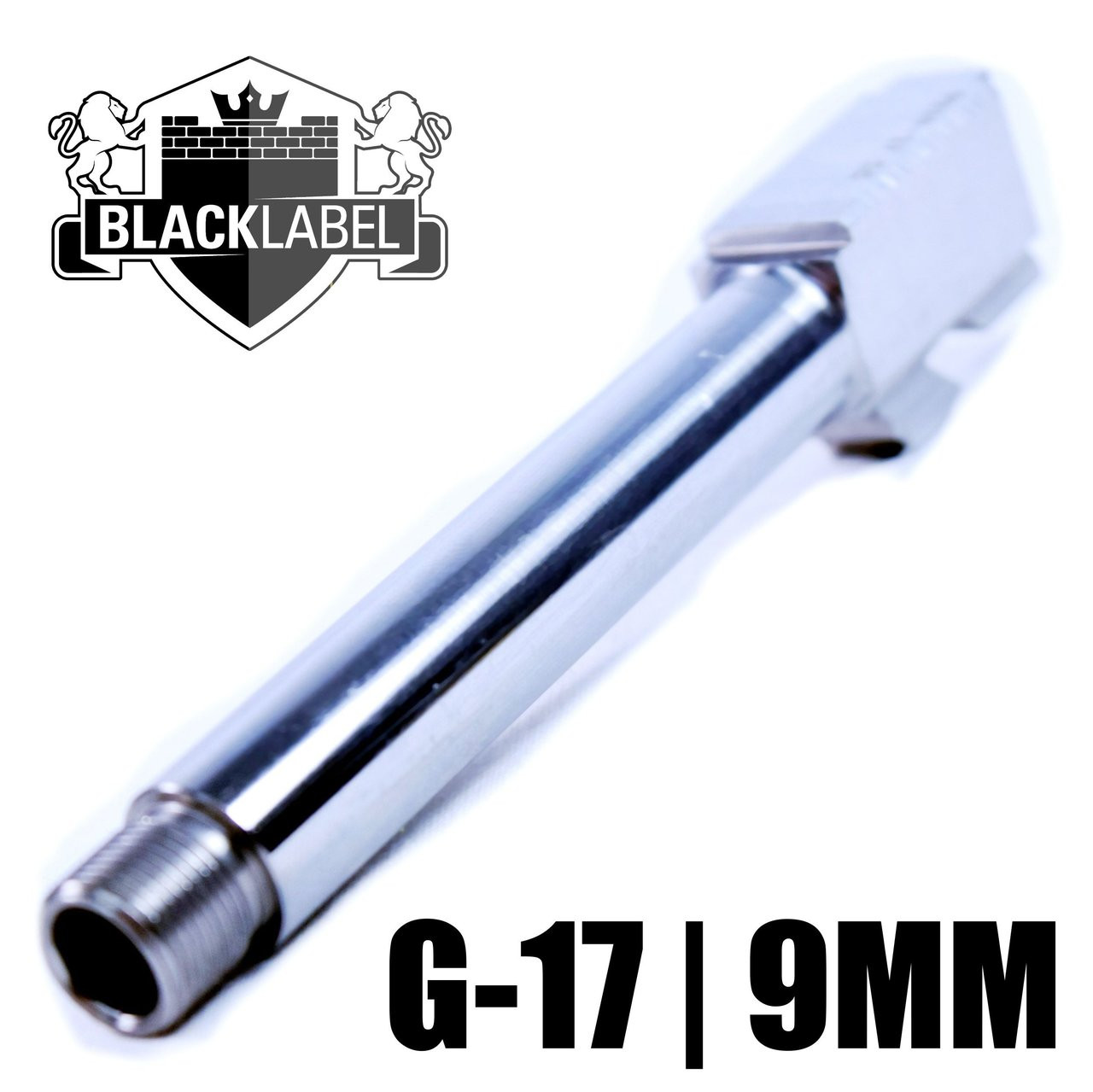 BLACK LABEL G17 9mm STAINLESS STEEL THREADED BARREL FOR GLOCK 17