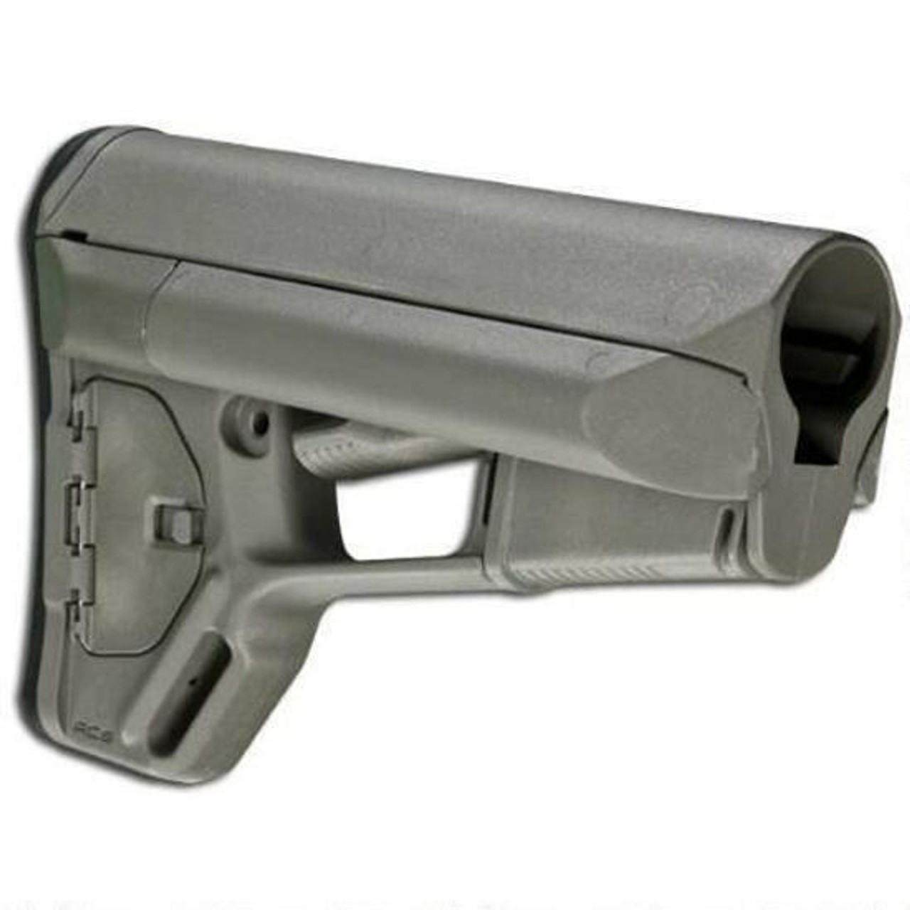 Magpul Industries, AR-15 ACS Mil-Spec Stock, Friction Lock, Rubber Buttpad, Polymer, Gray