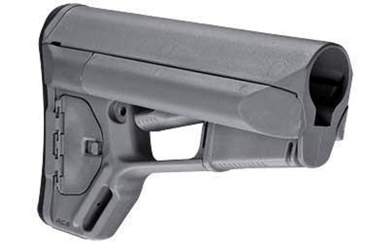 Magpul Industries, AR-15 ACS Mil-Spec Stock, Friction Lock, Rubber ...